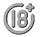 18+ logo
